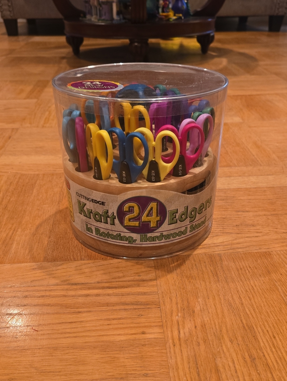 24-Count Colorful Kids Scissors Set
